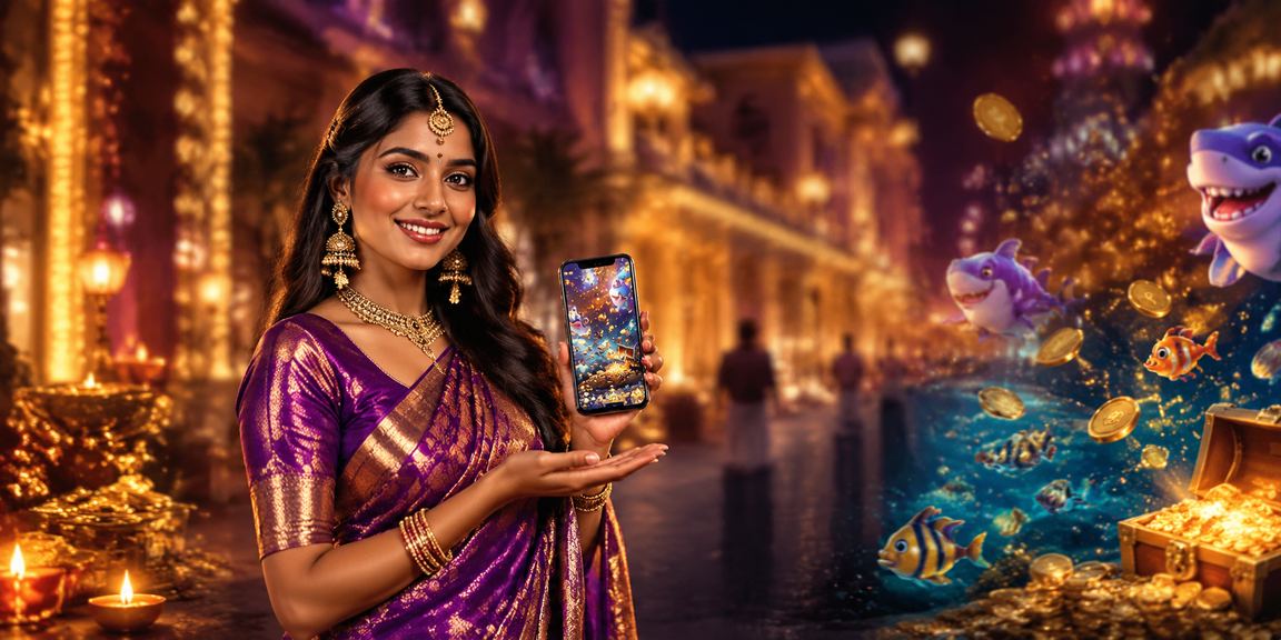 Brightly lit festive gaming area during Diwali festival in Goa